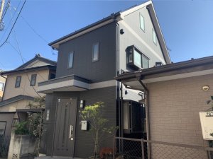 埼玉県富士見市 木造2階建て住宅の外壁塗装