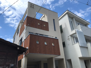 埼玉県さいたま市 3階建て住宅の外壁塗装