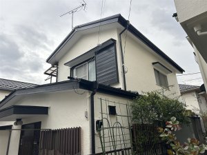 埼玉県富士見市｜モルタル外壁塗装・ひび割れ補修の施工事例