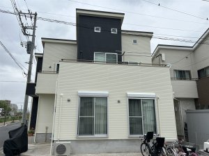 埼玉県戸田市｜ツートンカラーのサイディング外壁塗装施工事例