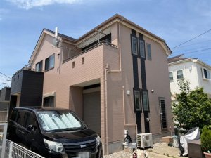 埼玉県富士見市 2階建て住宅の屋根外壁塗装・シーリング工事